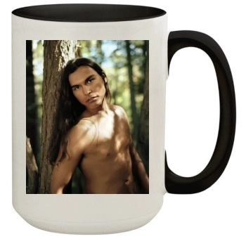 Adam Beach 15oz Colored Inner & Handle Mug