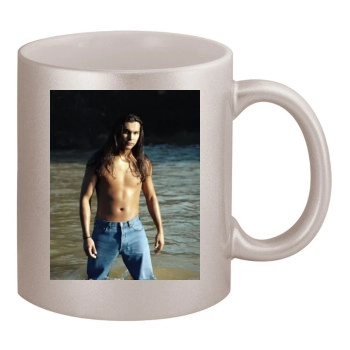 Adam Beach 11oz Metallic Silver Mug