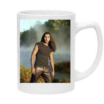 Adam Beach 14oz White Statesman Mug