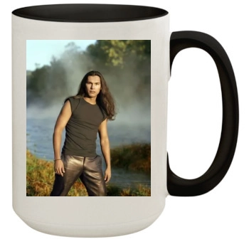 Adam Beach 15oz Colored Inner & Handle Mug