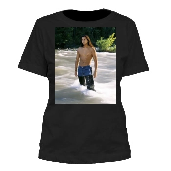 Adam Beach Women's Cut T-Shirt