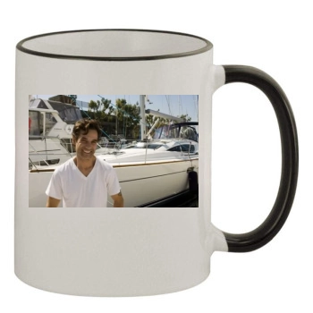 Adrian Pasdar 11oz Colored Rim & Handle Mug