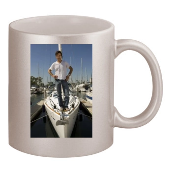 Adrian Pasdar 11oz Metallic Silver Mug