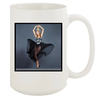 Adriana Karembeu 15oz White Mug