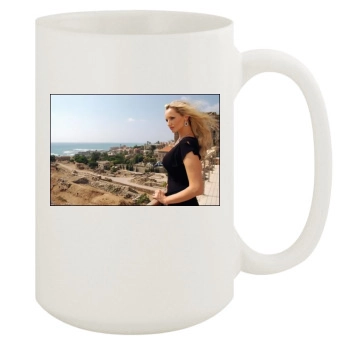 Adriana Karembeu 15oz White Mug