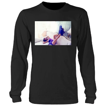 Adriana Lima Men's Heavy Long Sleeve TShirt