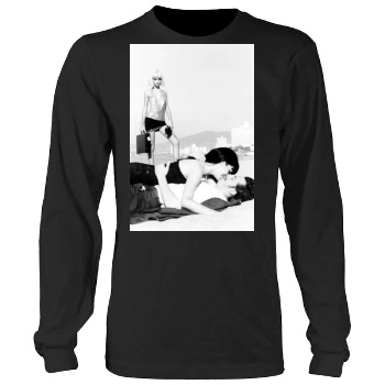 Adriana Lima Men's Heavy Long Sleeve TShirt