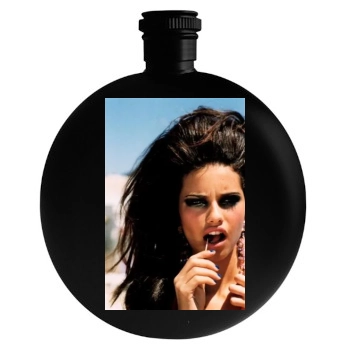 Adriana Lima Round Flask