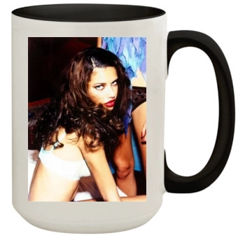 Adriana Lima 15oz Colored Inner & Handle Mug