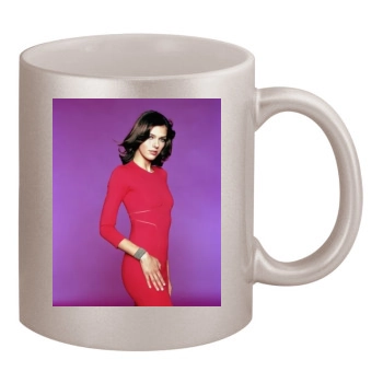 Adrianne Curry 11oz Metallic Silver Mug