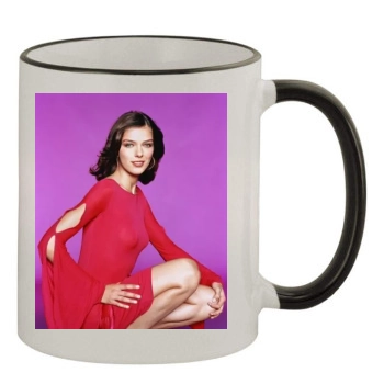 Adrianne Curry 11oz Colored Rim & Handle Mug