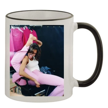 Adrianne Curry 11oz Colored Rim & Handle Mug