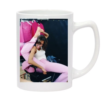 Adrianne Curry 14oz White Statesman Mug