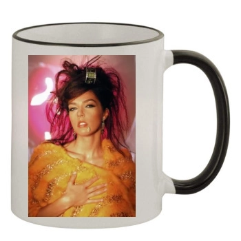 Adrianne Curry 11oz Colored Rim & Handle Mug