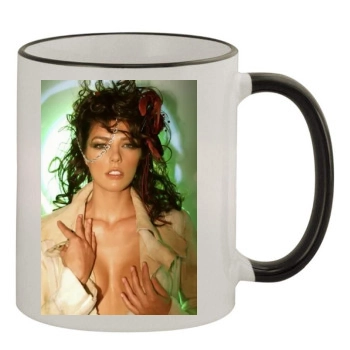 Adrianne Curry 11oz Colored Rim & Handle Mug