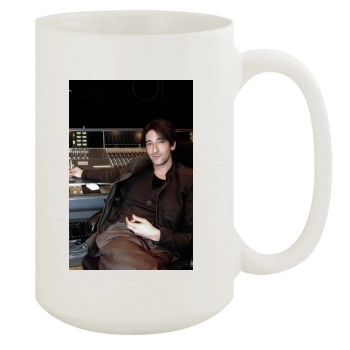 Adrien Brody 15oz White Mug