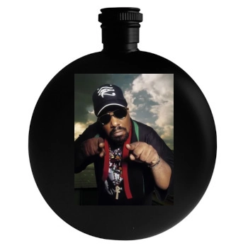 Afrika Bambaataa Round Flask