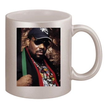 Afrika Bambaataa 11oz Metallic Silver Mug