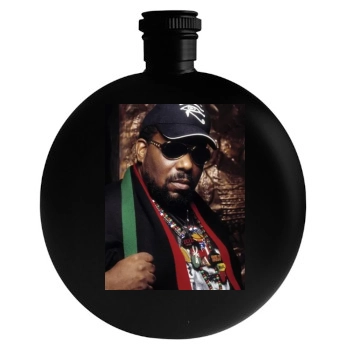 Afrika Bambaataa Round Flask