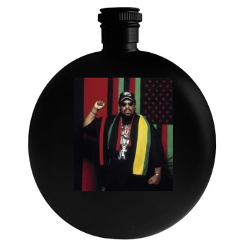 Afrika Bambaataa Round Flask