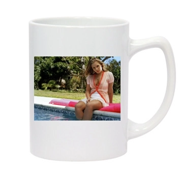 Agnes Bruckner 14oz White Statesman Mug