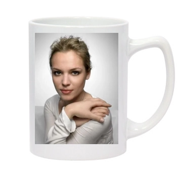 Agnes Bruckner 14oz White Statesman Mug