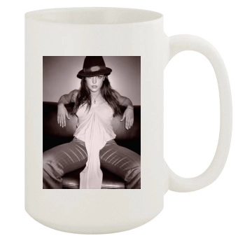 Agnes Bruckner 15oz White Mug