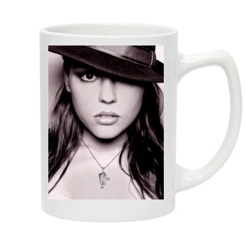 Agnes Bruckner 14oz White Statesman Mug