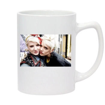 Agyness Deyn 14oz White Statesman Mug