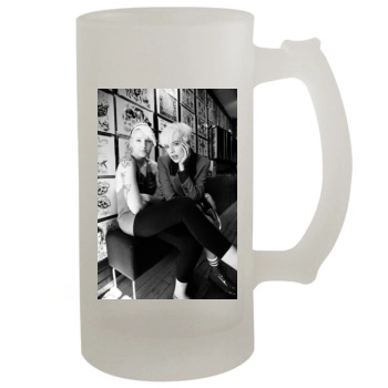 Agyness Deyn 16oz Frosted Beer Stein