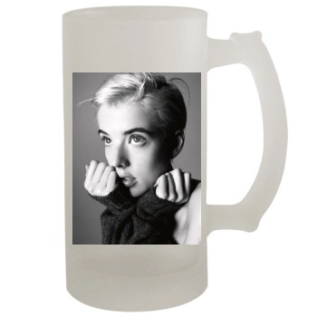 Agyness Deyn 16oz Frosted Beer Stein