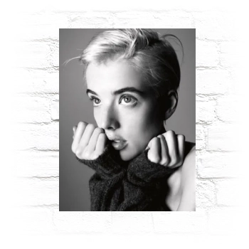 Agyness Deyn Metal Wall Art