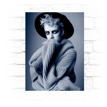 Agyness Deyn Metal Wall Art