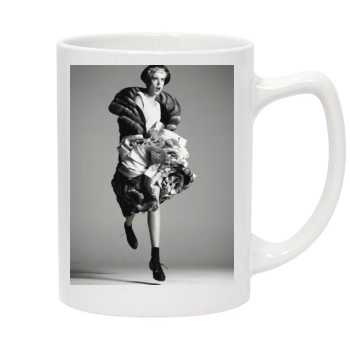 Agyness Deyn 14oz White Statesman Mug