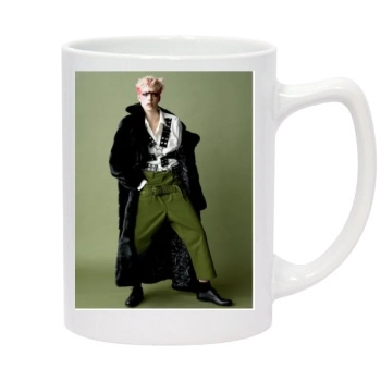 Agyness Deyn 14oz White Statesman Mug