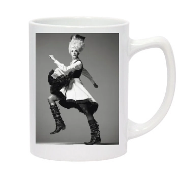 Agyness Deyn 14oz White Statesman Mug