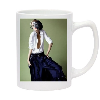 Agyness Deyn 14oz White Statesman Mug