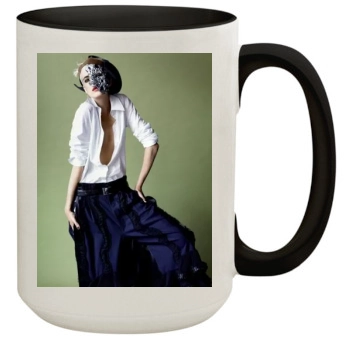 Agyness Deyn 15oz Colored Inner & Handle Mug