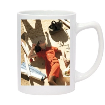 Agyness Deyn 14oz White Statesman Mug