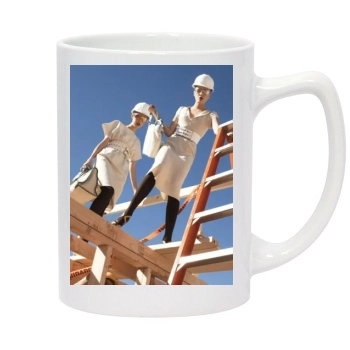 Agyness Deyn 14oz White Statesman Mug