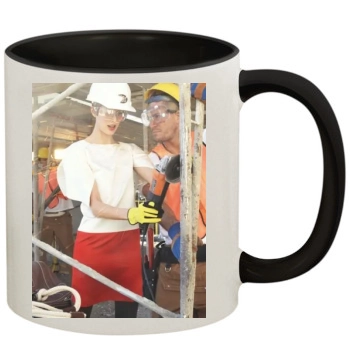 Agyness Deyn 11oz Colored Inner & Handle Mug