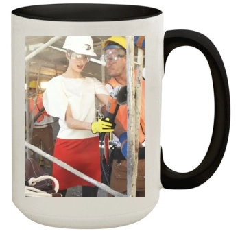 Agyness Deyn 15oz Colored Inner & Handle Mug