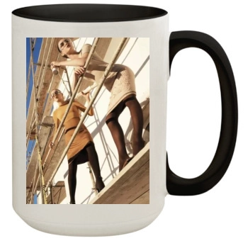 Agyness Deyn 15oz Colored Inner & Handle Mug