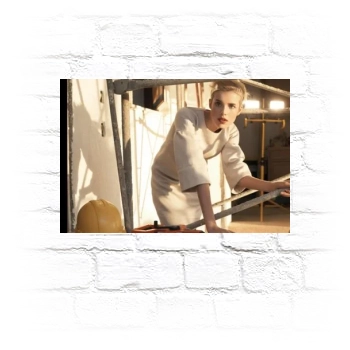 Agyness Deyn Metal Wall Art