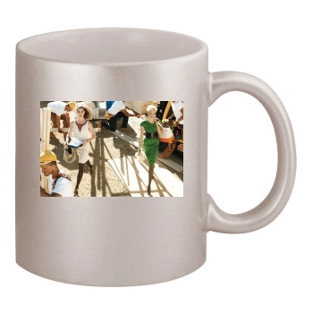 Agyness Deyn 11oz Metallic Silver Mug