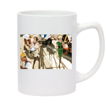 Agyness Deyn 14oz White Statesman Mug