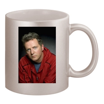 Aidan Quinn 11oz Metallic Silver Mug