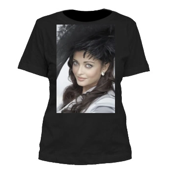 Aishwarya Rai Women's Cut T-Shirt