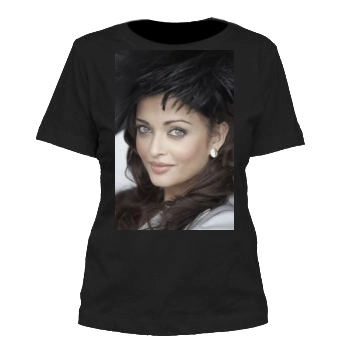 Aishwarya Rai Women's Cut T-Shirt