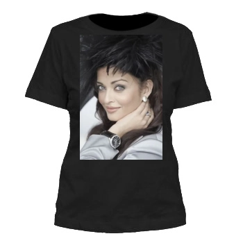 Aishwarya Rai Women's Cut T-Shirt